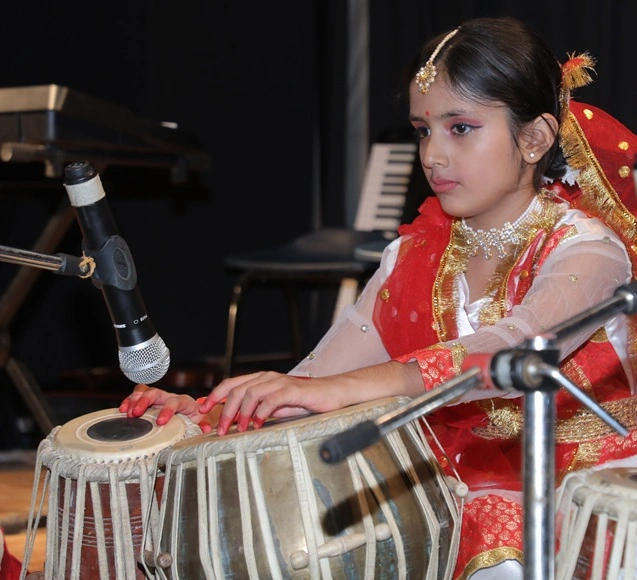 Tabla practice session at Swar Kala Sangam Gurgaon